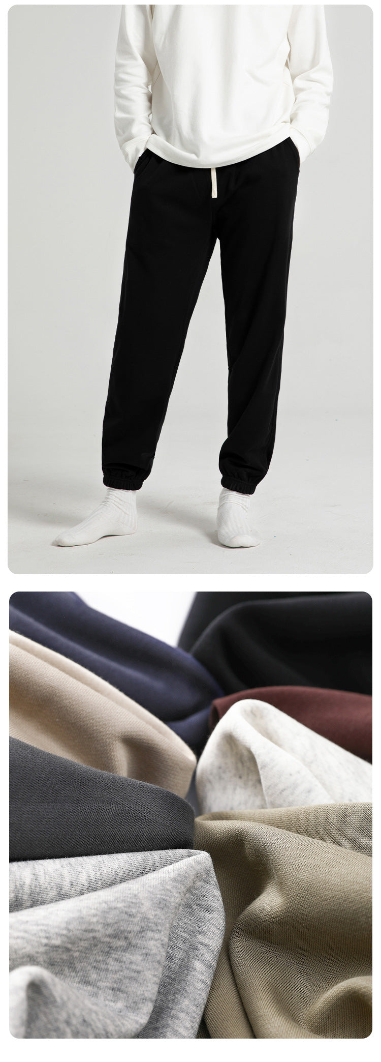 Mens Casual 85%cotton 15%polyester Hoodie Set 340