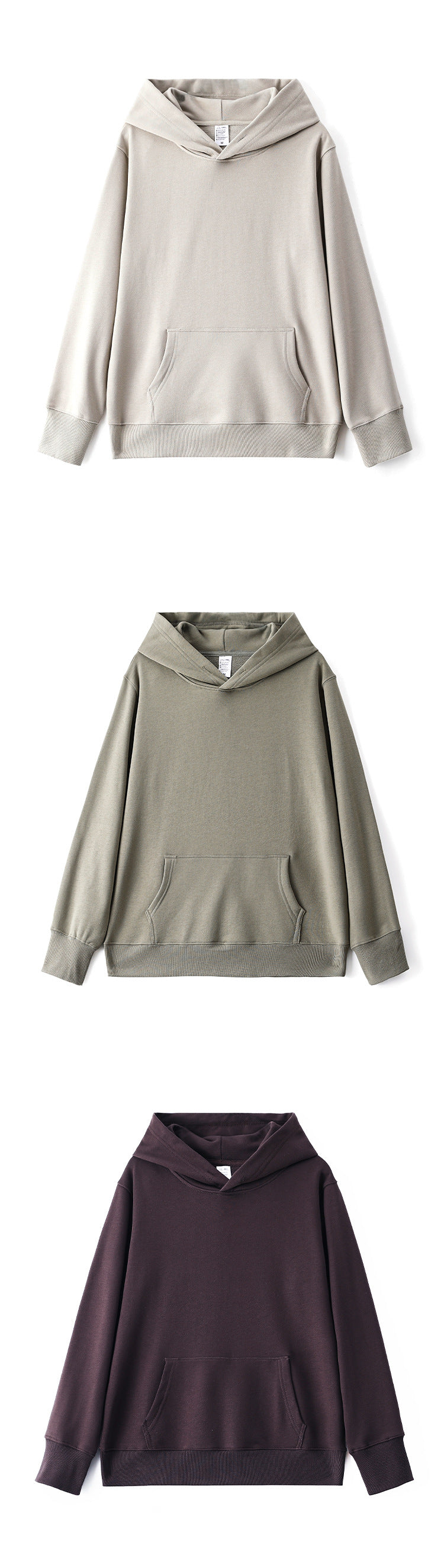 Mens Casual 85%cotton 15%polyester Hoodie Set 340
