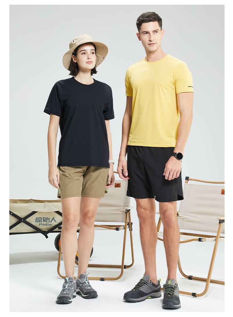 Men's Short Sleeve T-Shirt Casual Tee Gym Shirt 4111006