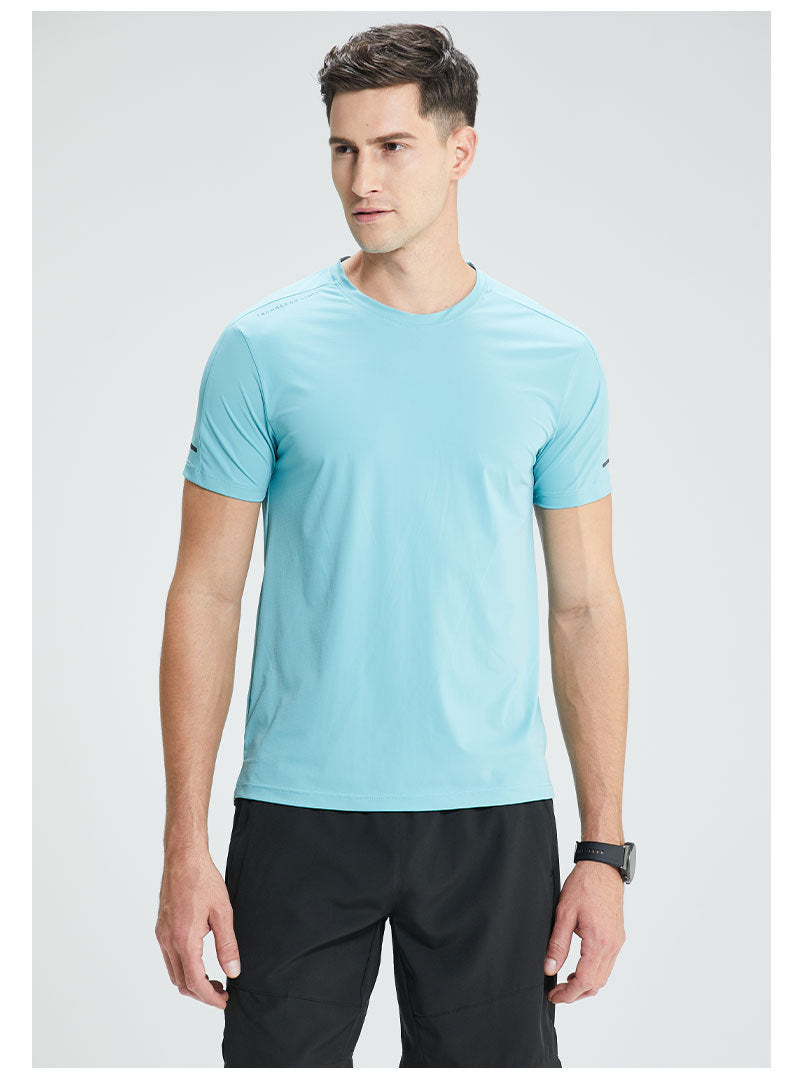 Men's Short Sleeve T-Shirt Casual Tee Gym Shirt 4111006