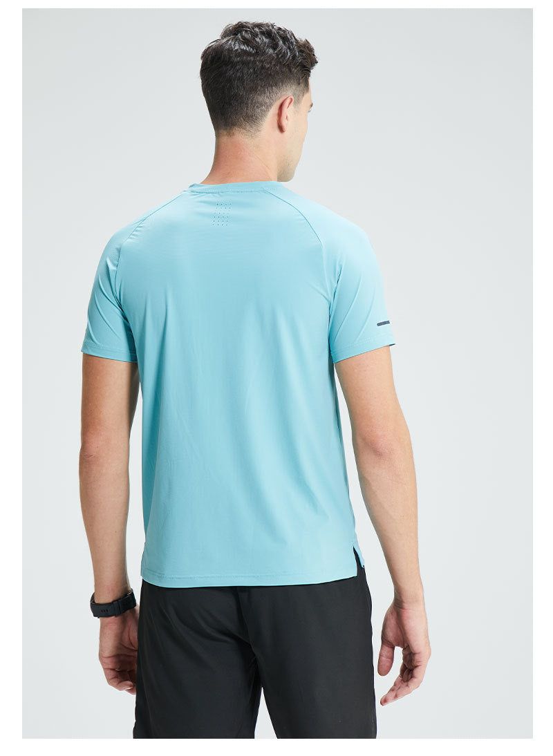 Men's Short Sleeve T-Shirt Casual Tee Gym Shirt 4111006