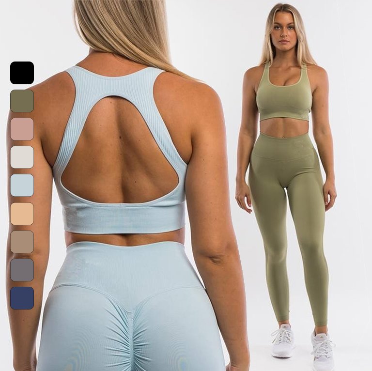 Womens Yoga Fitness 75%nylon 25%spandex Leggings 4186 print logo 25