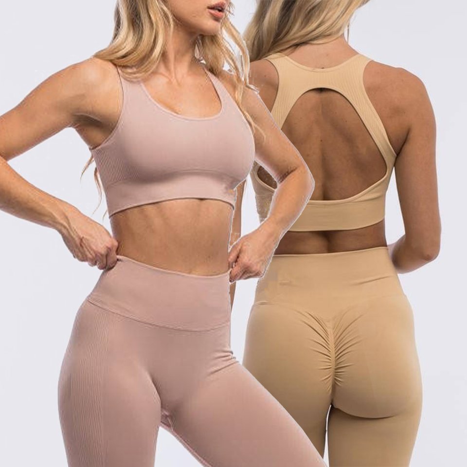 Womens Yoga Fitness 75%nylon 25%spandex Leggings 4186 print logo 17