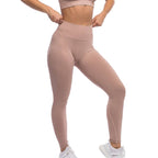 Womens Yoga Fitness 75%nylon 25%spandex Leggings 4186 print logo 13