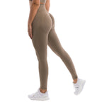 Womens Yoga Fitness 75%nylon 25%spandex Leggings 4186 print logo 10