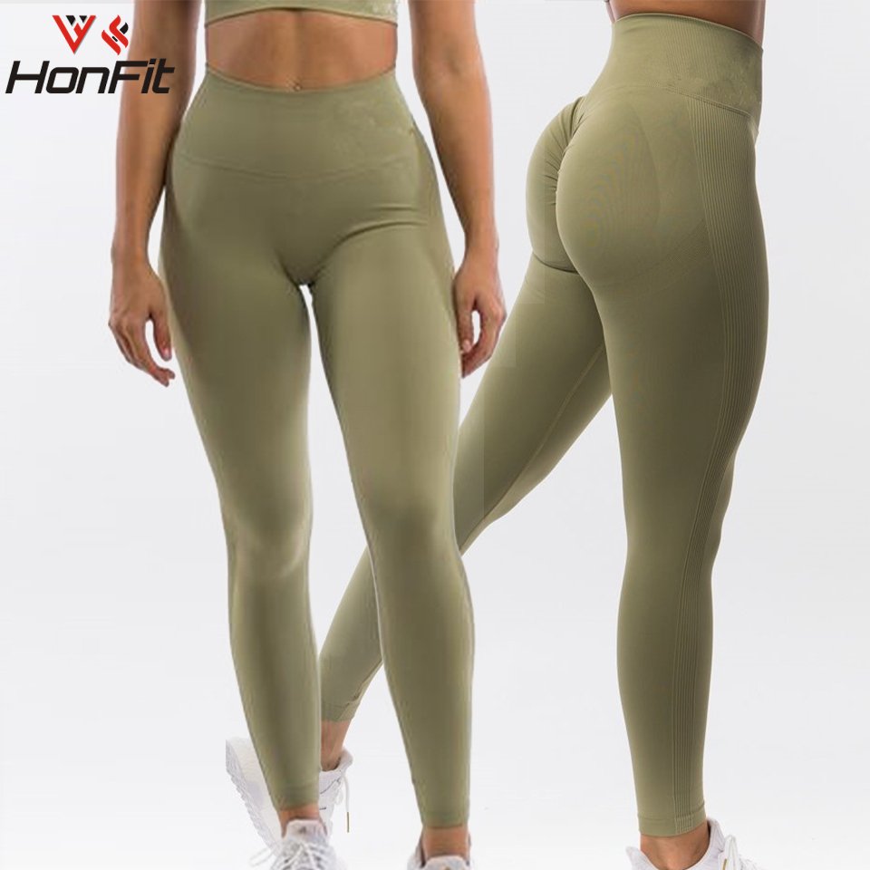 Womens Yoga Fitness 75%nylon 25%spandex Leggings 4186 print logo 26