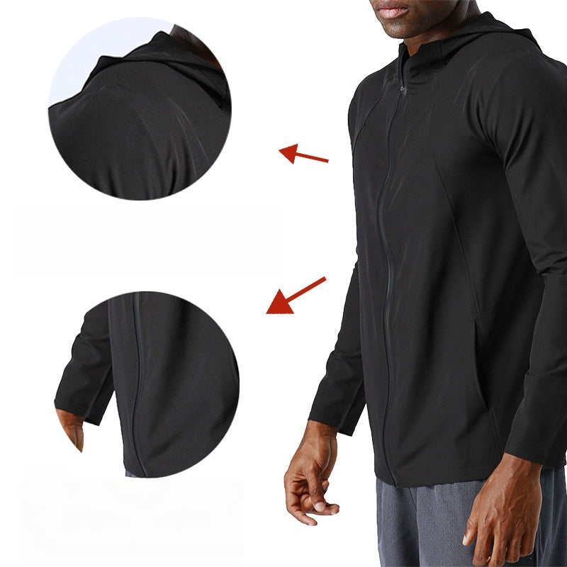 Mens Sports 97%polyester 3%spandex jacket 41