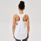 Womens Casual Fitness 87%polyester 13%spandex Tank Top 42156