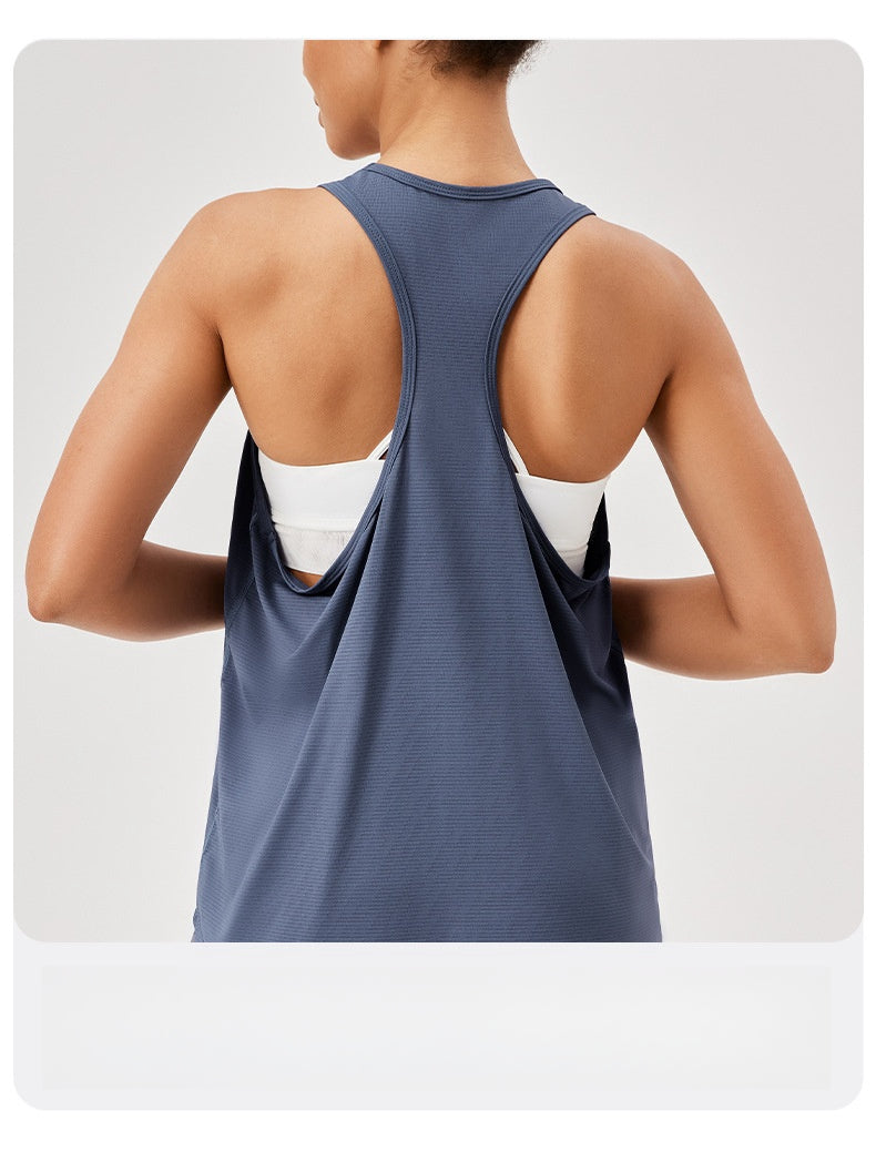 Womens Casual Fitness 87%polyester 13%spandex Tank Top 42156