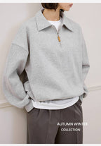 Womens Casual Sports 69%Cotton 31%Polyester Half zip Sweatshirt 425363WSQ print logo 14