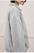 Womens Casual Sports 69%Cotton 31%Polyester Half zip Sweatshirt 425363WSQ print logo 16