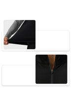 Mens Casual Sportswear 75%nylon 25%spandex Quarter Zip Shirt SY-AL16867 print logo 12
