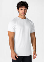 Mens gym 95%cotton 5%spandex tshirt 5002