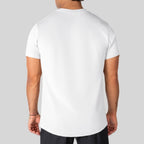 Mens gym 95%cotton 5%spandex tshirt 5002