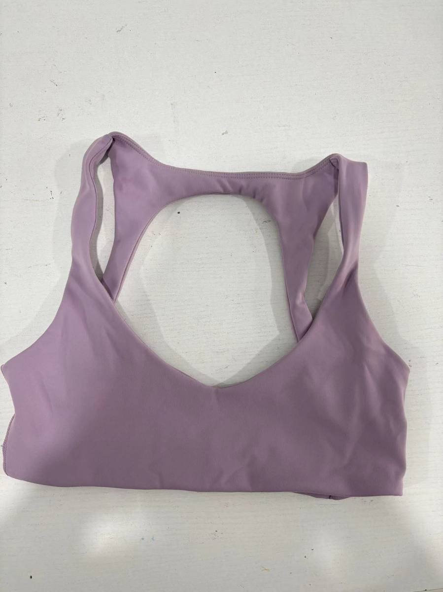 Womens Activewear Yoga 76%Nylon 24%Spandex Sports Bra 5010 print logo 25