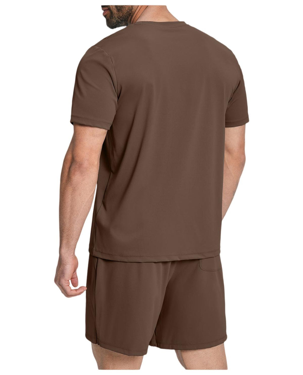 Mens Casual Sports 78%nylon 22%spandex Tracksuit 5086 print logo 15