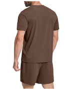 Mens Casual Sports 78%nylon 22%spandex Tracksuit 5086 print logo 15