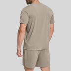 Mens Casual Sports 78%nylon 22%spandex Tracksuit 5086 print logo 2