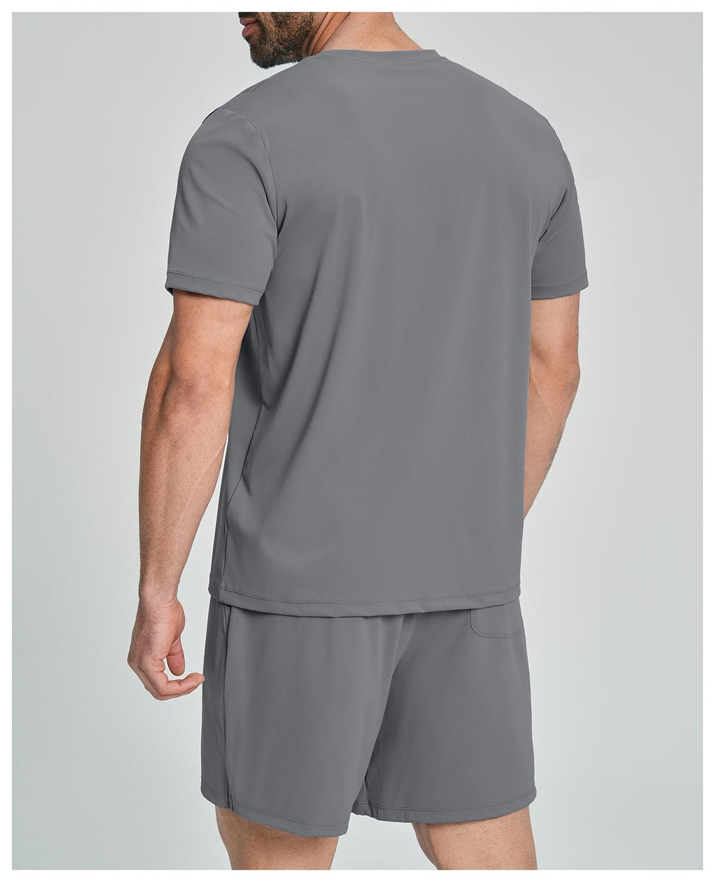 Mens Casual Sports 78%nylon 22%spandex Tracksuit 5086 print logo 27