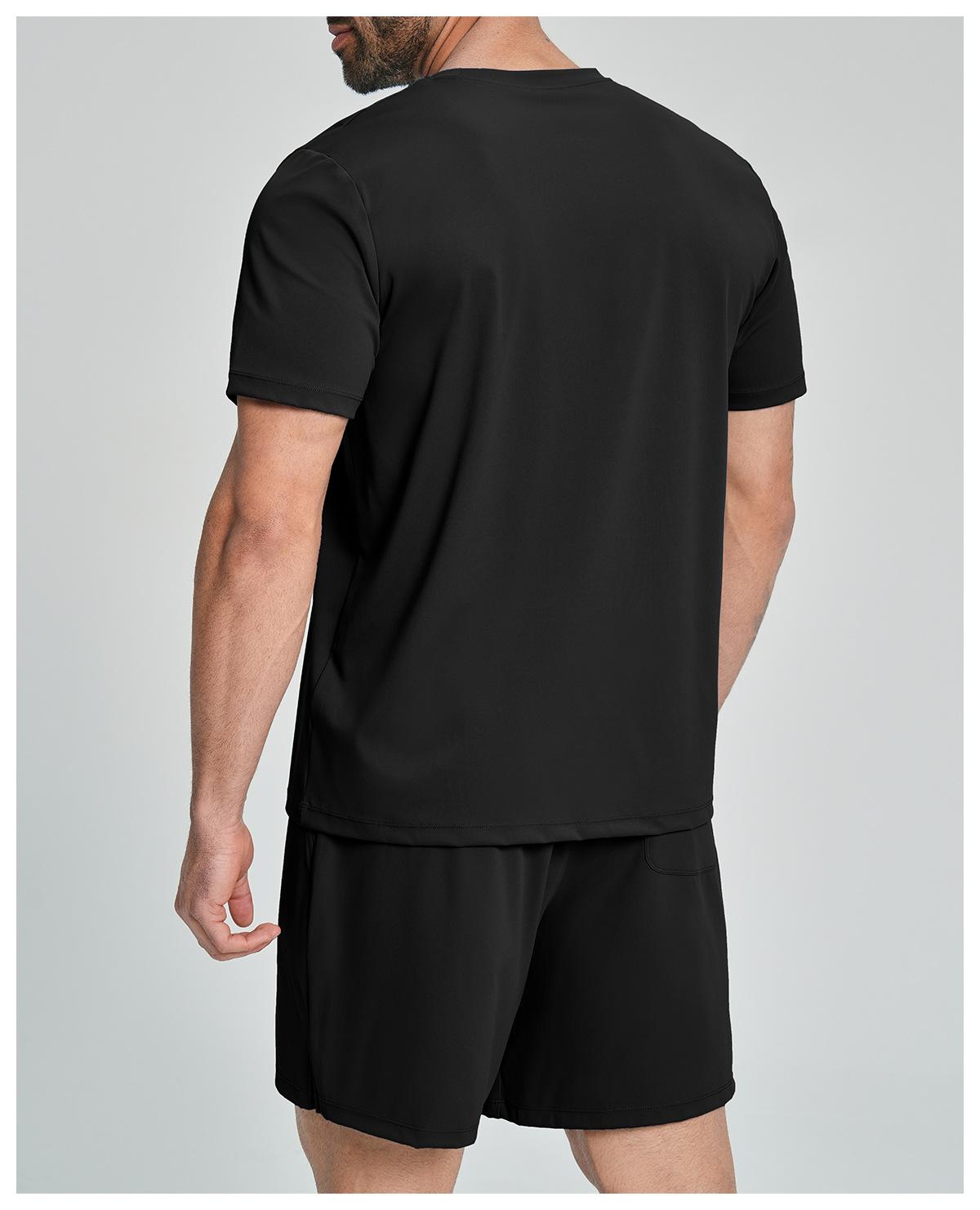 Mens Casual Sports 78%nylon 22%spandex Tracksuit 5086 print logo 8