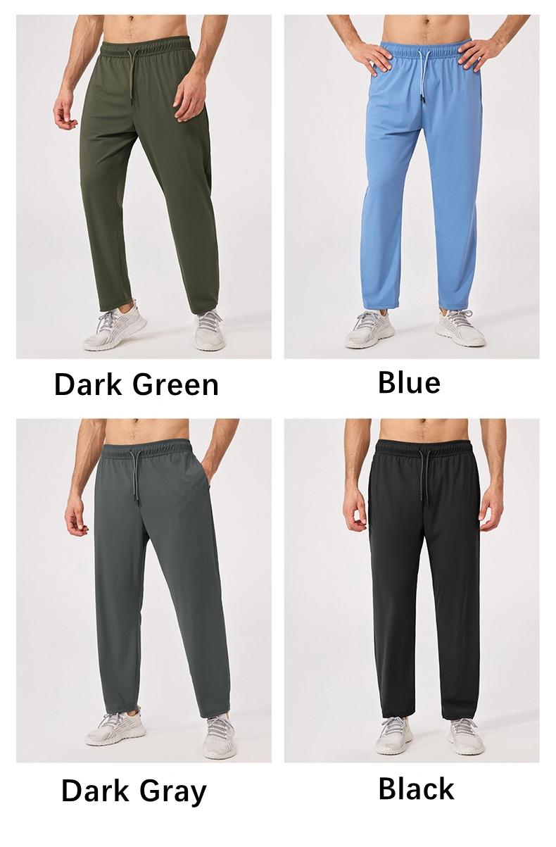 Mens Workout Activewear 80%nylon 20%spandex Pants 51344 print logo 10