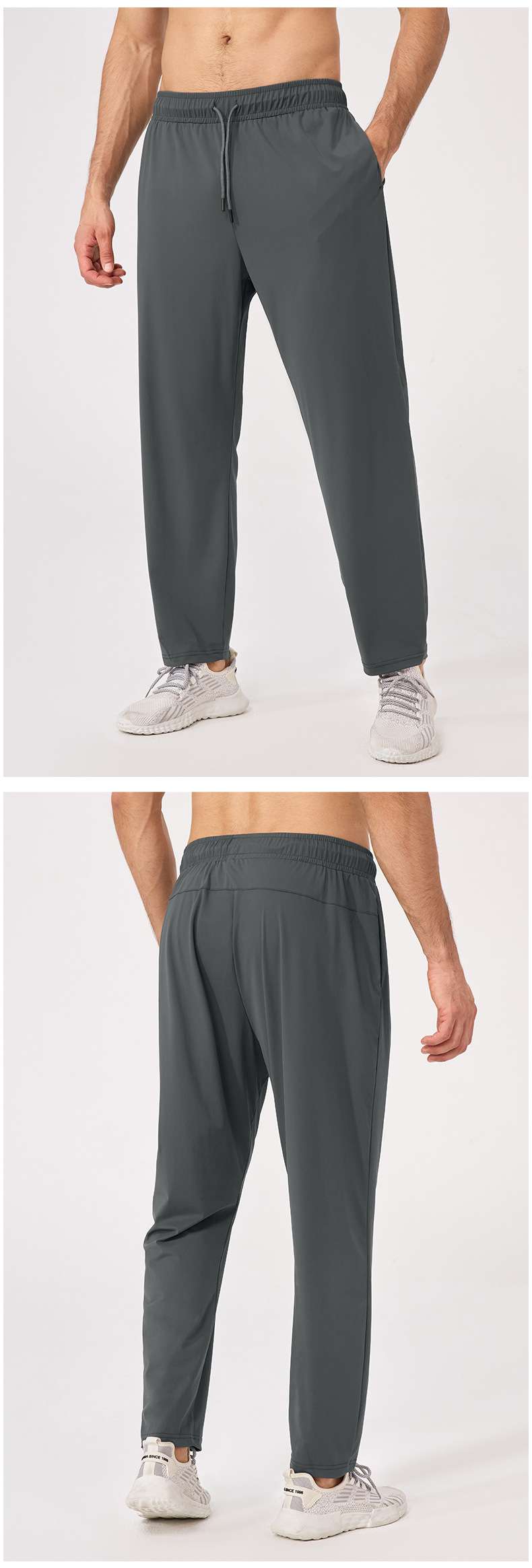Mens Workout Activewear 80%nylon 20%spandex Pants 51344 print logo 17