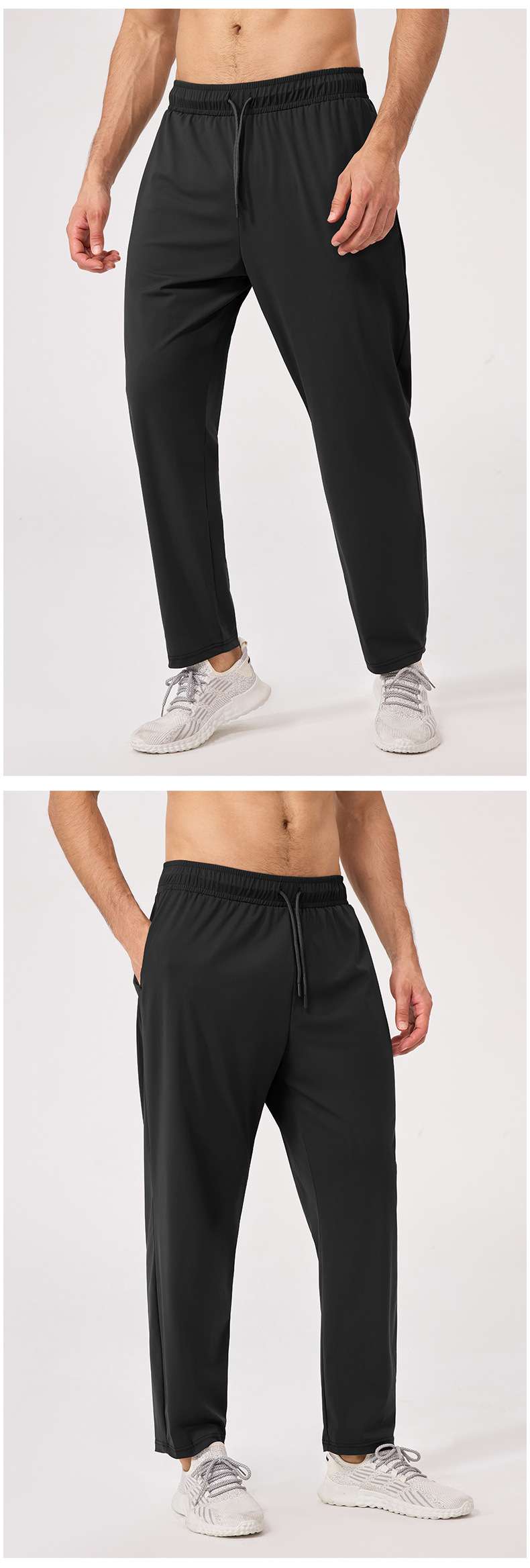 Mens Workout Activewear 80%nylon 20%spandex Pants 51344 print logo 19