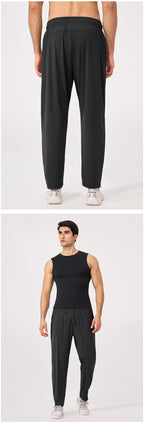 Mens Workout Activewear 80%nylon 20%spandex Pants 51344 print logo 20
