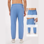 Mens Workout Activewear 80%nylon 20%spandex Pants 51344 print logo 8