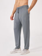 Mens Sports Jogger 80%polyester 20%spandex Pants 51345 print logo 9
