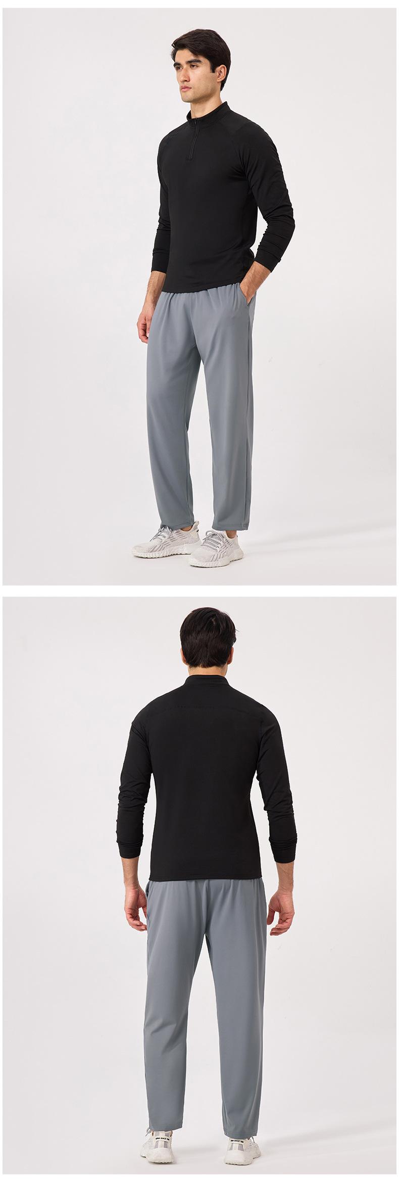 Mens Sports Jogger 80%polyester 20%spandex Pants 51345 print logo 14