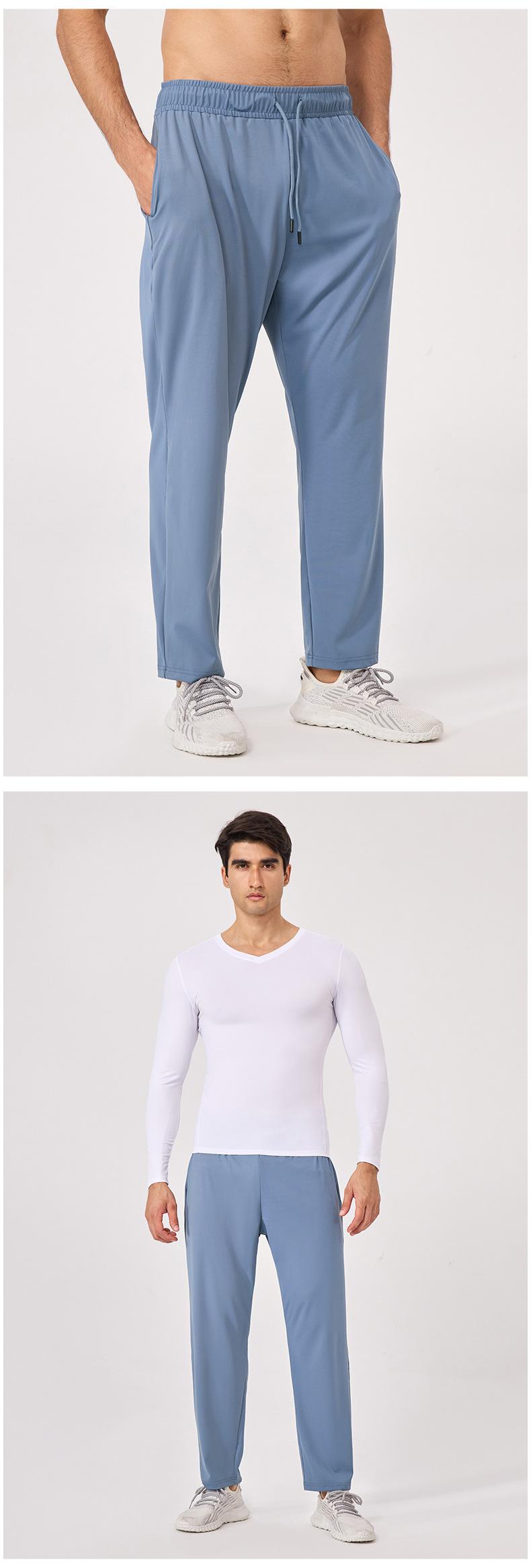 Mens Sports Jogger 80%polyester 20%spandex Pants 51345 print logo 16