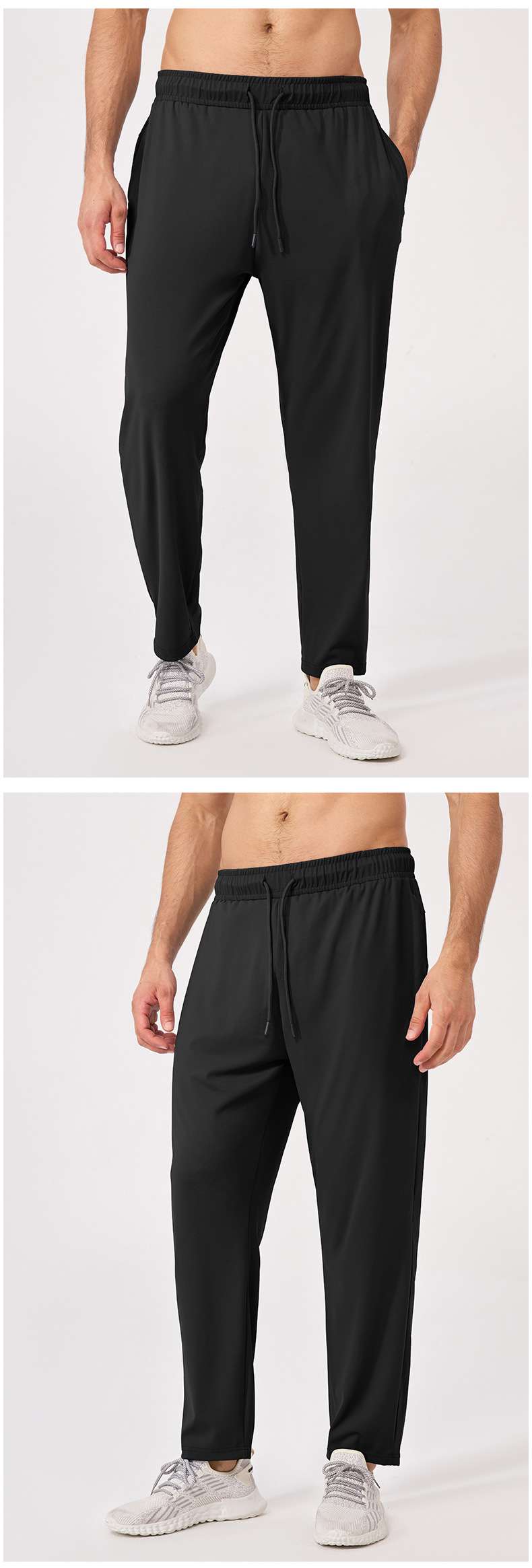 Mens Sports Jogger 80%polyester 20%spandex Pants 51345 print logo 21