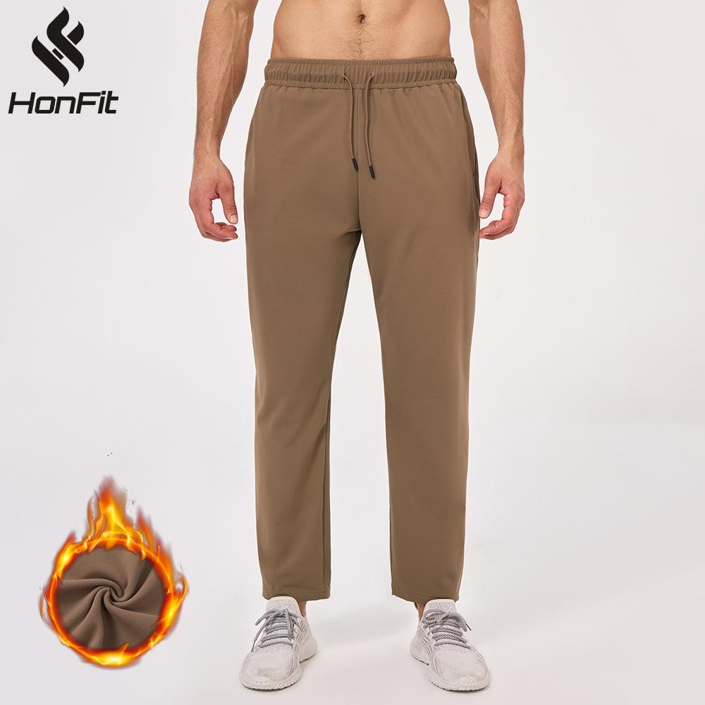 Mens Fleece Sports 80%polyester 20%spandex Pants 51346 print logo 14