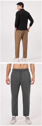 Mens Fleece Sports 80%polyester 20%spandex Pants 51346 print logo 23