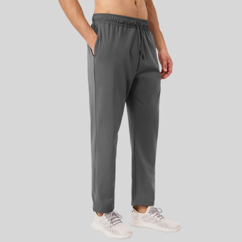 Mens Fleece Sports 80%polyester 20%spandex Pants 51346 print logo 25