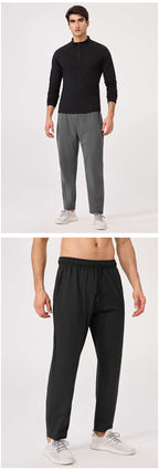 Mens Fleece Sports 80%polyester 20%spandex Pants 51346 print logo 26