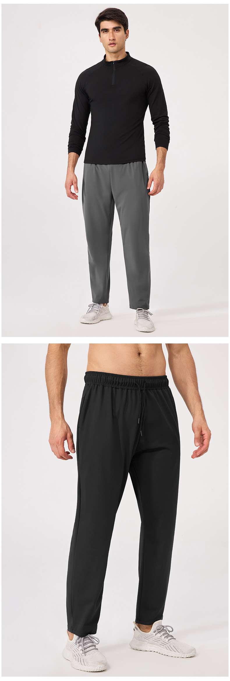 Mens Fleece Sports 80%polyester 20%spandex Pants 51346 print logo 26