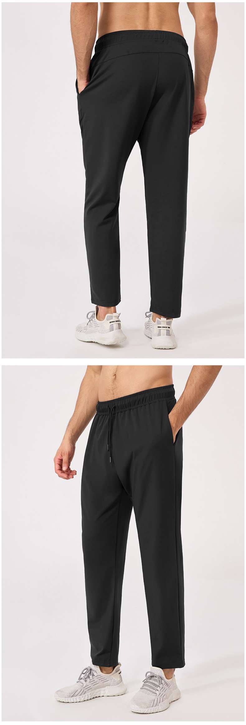 Mens Fleece Sports 80%polyester 20%spandex Pants 51346 print logo 27