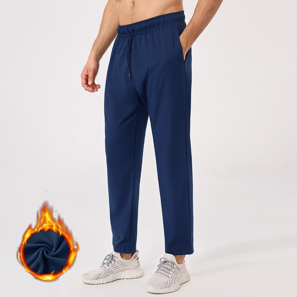 Mens Fleece Sports 80%polyester 20%spandex Pants 51346 print logo 3