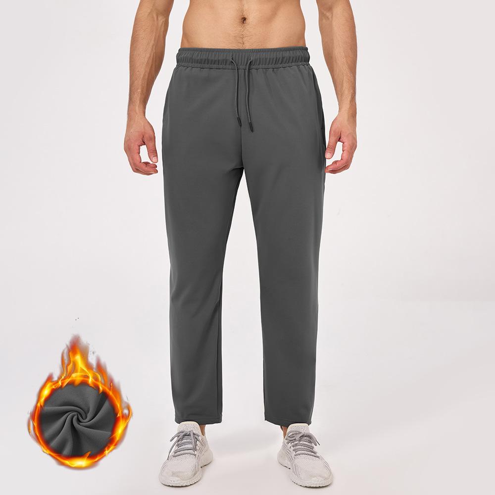 Mens Fleece Sports 80%polyester 20%spandex Pants 51346 print logo 6