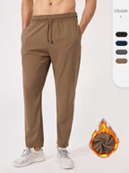 Mens Fleece Sports 80%polyester 20%spandex Pants 51346 print logo 7