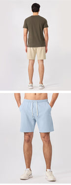 Mens Casual Sportswear 60%cotton 40%polyester Shorts 51447 print logo 19