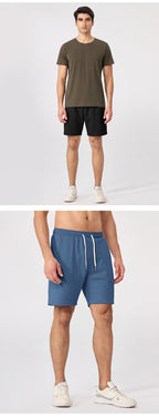 Mens Casual Sportswear 60%cotton 40%polyester Shorts 51447 print logo 25