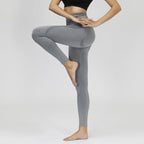 Womens Sports Yoga 80%nylon 20%spandex Leggings 5428 print logo 13