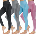 Womens Sports Yoga 80%nylon 20%spandex Leggings 5428 print logo 40