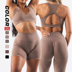 Womens Seamless Yoga 52%nylon 40%Polyester 8%spandex Leggings 5439 print logo 13