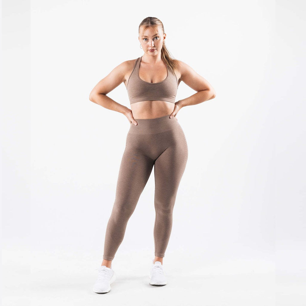 Womens Seamless Yoga 52%nylon 40%Polyester 8%spandex Leggings 5439 print logo 2