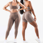 Womens Seamless Yoga 52%nylon 40%Polyester 8%spandex Leggings 5439 print logo 22