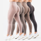 Womens Seamless Yoga 52%nylon 40%Polyester 8%spandex Leggings 5439 print logo 15